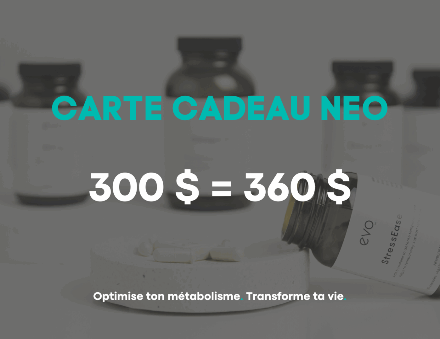 Carte-cadeau – Suppléments